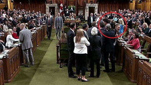 加拿大总理被指肘击女议员胸部 称将全面道歉(组图)