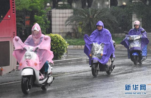 【焦点图】广西迎来降雨降温天气