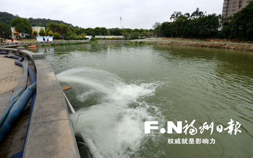 【焦點圖】【地市 福州】【滾動新聞】福州洪陣河暗涵段完成清淤 城區已有8條河道基本消除黑臭