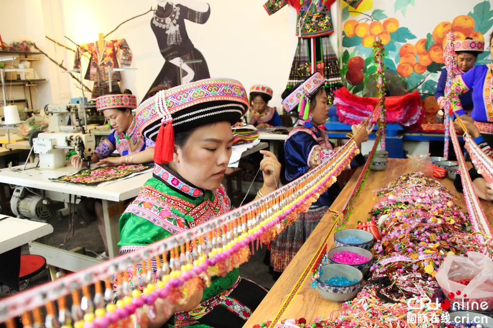 【A】廣西隆林：傳承傳統工藝 鋪就致富之路