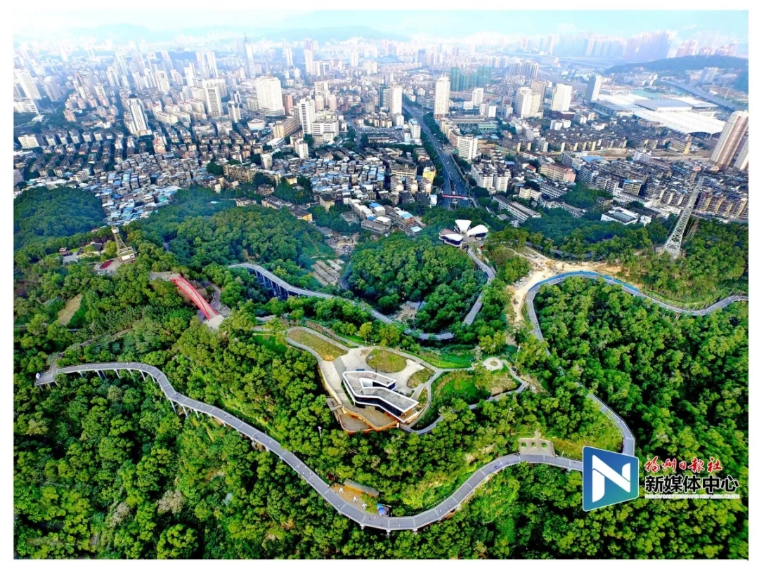 【焦点图】福州四大慢行道年底基本完工 长近125公里