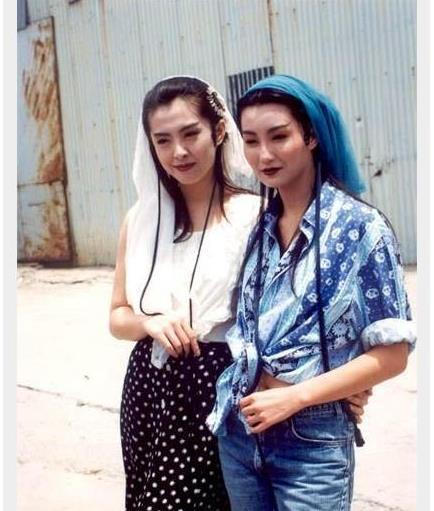 女神vs女神邱淑贞王祖贤02最顶级美女合影谁被艳压