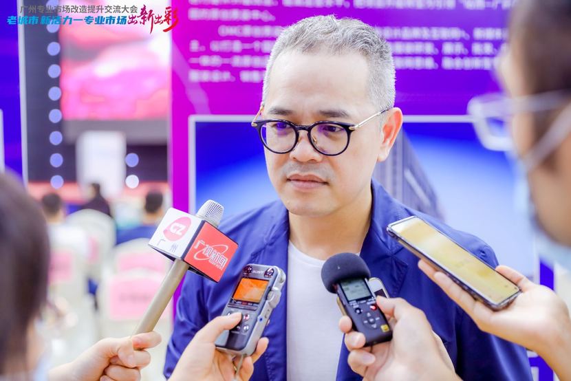 图片默认标题_fororder_广州OMC原创男装中心总经理区俊宁。通讯员 供图