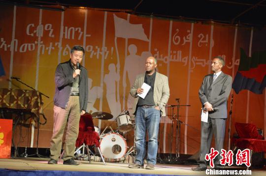 中國河北雜技亮相厄立特裡亞獨立25週年慶典