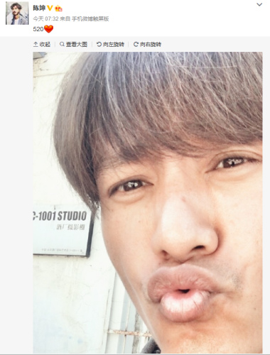 霍建华林心如公开恋情 520哪些明星花式秀表白