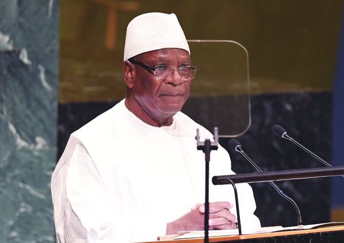 Tsohon shugaban kasar Mali Ibrahim Boubacar Keita ya mutu_fororder_220117-yaya 1-Kaita Mali