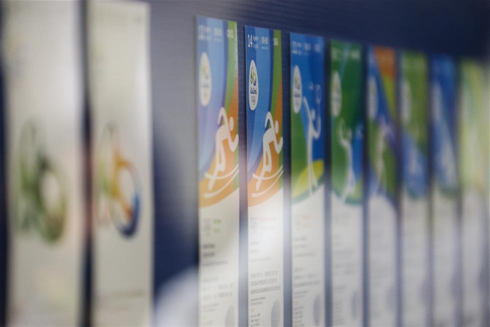 里约奥组委发布奥运会门票样式