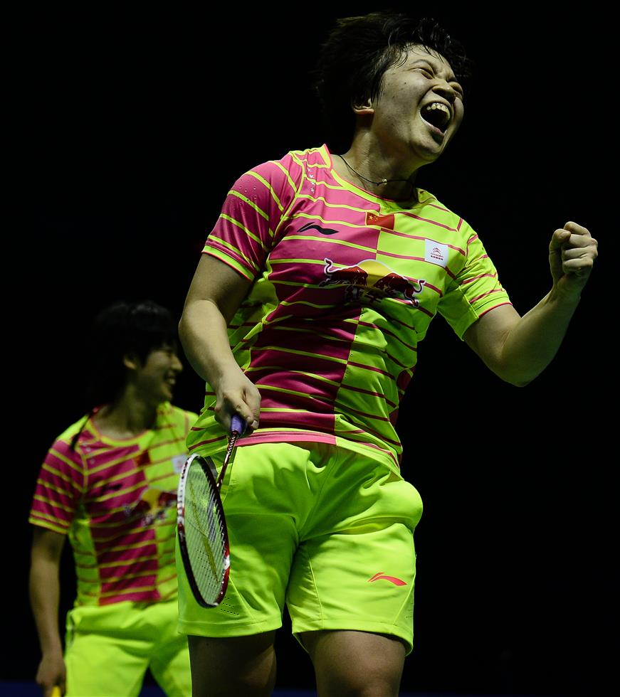 尤伯杯：中国队夺冠