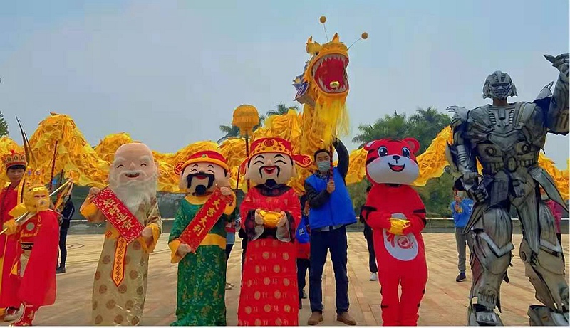 肇慶夢幻奇趣園舉辦嘉年華喜迎虎年_fororder_2-2