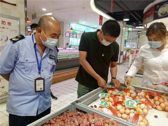 【B】平頂山市魯山縣加強食品安全督查 助力“端午安康”