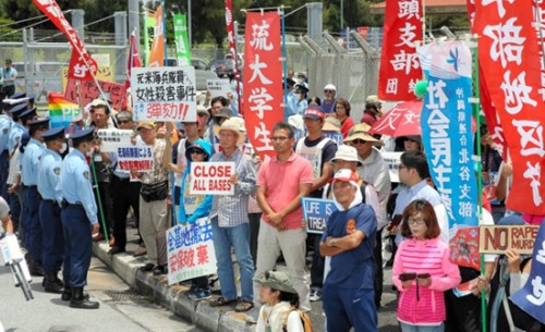 沖繩棄屍案引當地民眾強烈抗議 美防長表達歉意