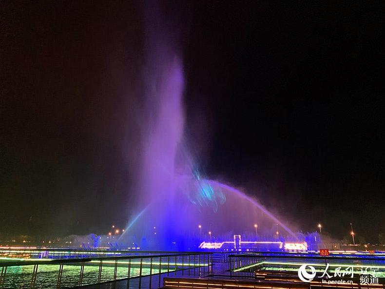 瀋陽最大水上音樂噴泉將亮相渾南中央公園