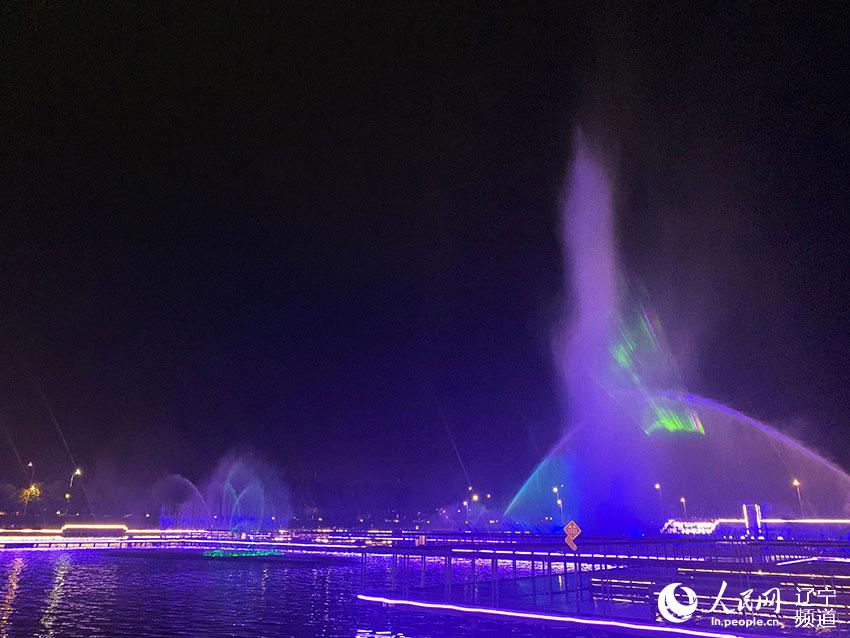 沈阳最大水上音乐喷泉将亮相浑南中央公园