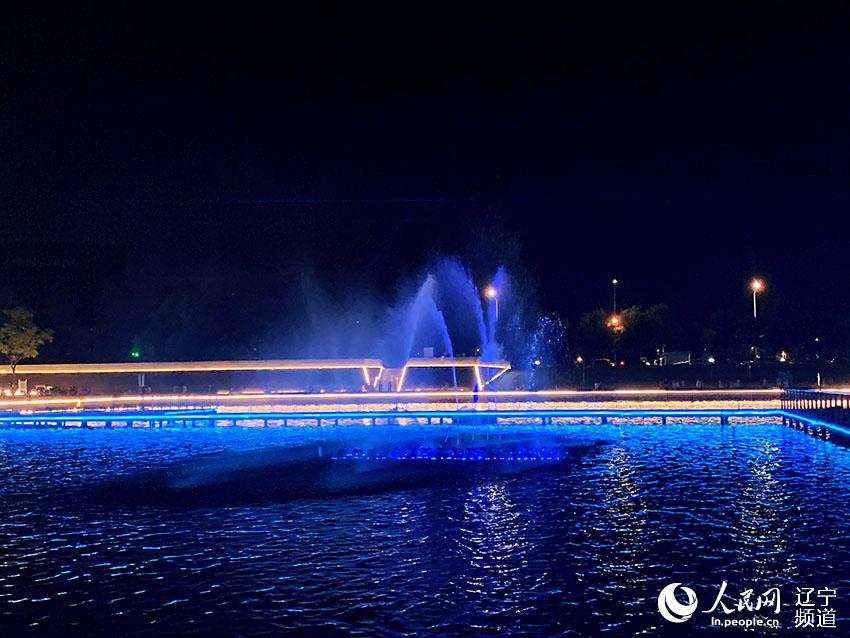 沈阳最大水上音乐喷泉将亮相浑南中央公园