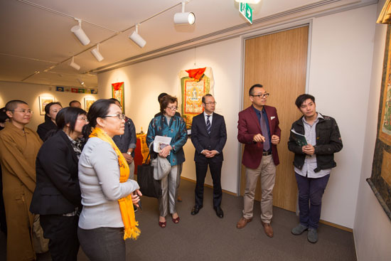 “中国唐卡艺术展”在悉尼开幕