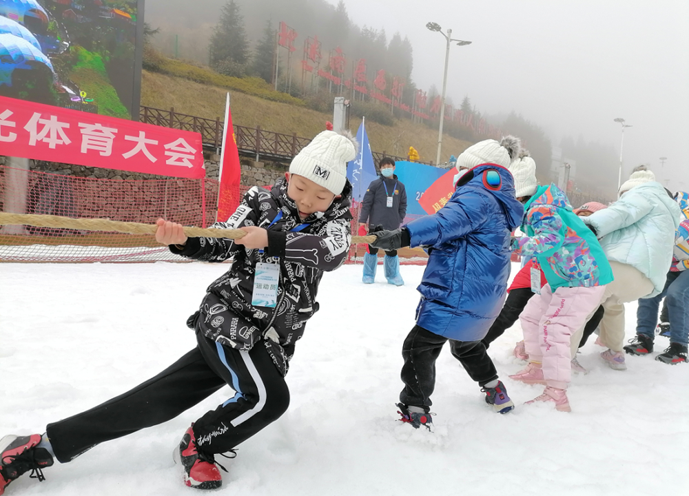 （原創）貴州六盤水：梅花山滑雪場各類活動精彩紛呈_fororder_組圖5