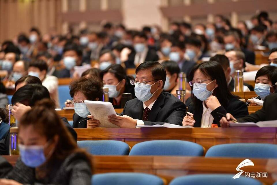 图观两会｜高清组图直击！山东省十三届人大七次会议开幕