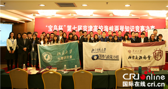 第七届“宝岛杯”京津高校海峡两岸知识竞赛决赛在京举办