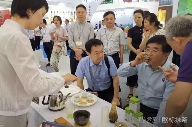 欧标抹茶——“中国文化产业第一展”鲜艳的一抹绿