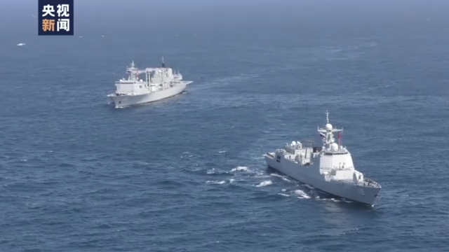 海军乌鲁木齐舰、太湖舰圆满完成中俄反海盗联合演习