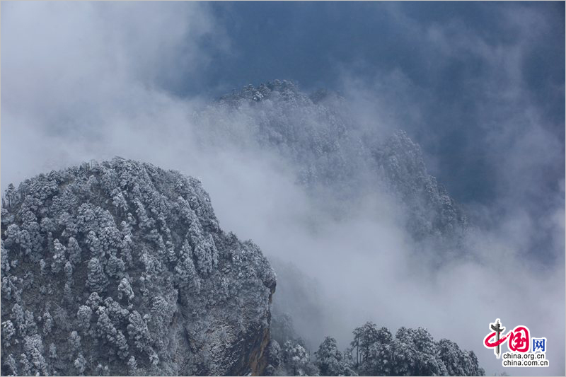 雪域盛景迎宾客 峨眉山冰雪温泉节大幕拉开