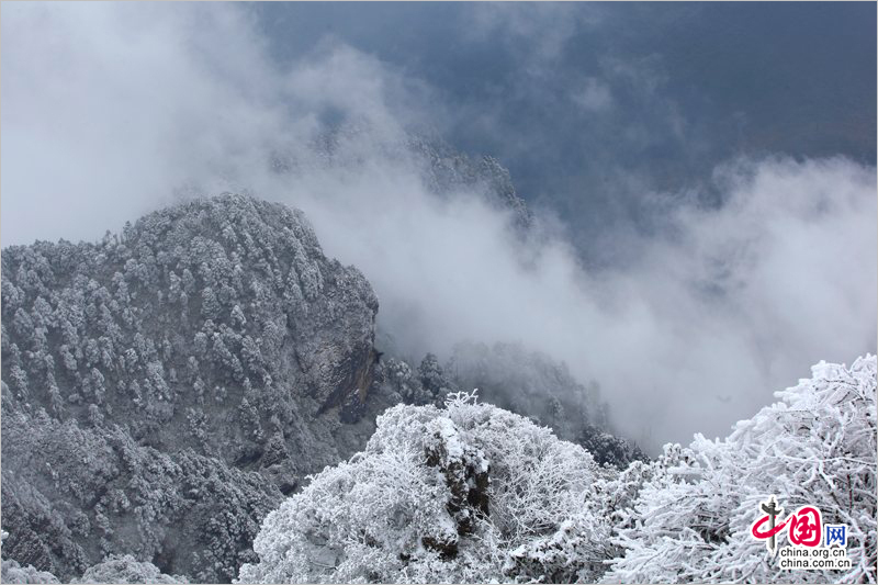 雪域盛景迎宾客 峨眉山冰雪温泉节大幕拉开