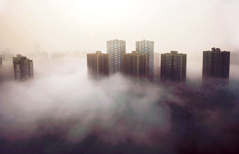 【焦点图】昨晨浓雾“锁”山城 今起持续晴好天气