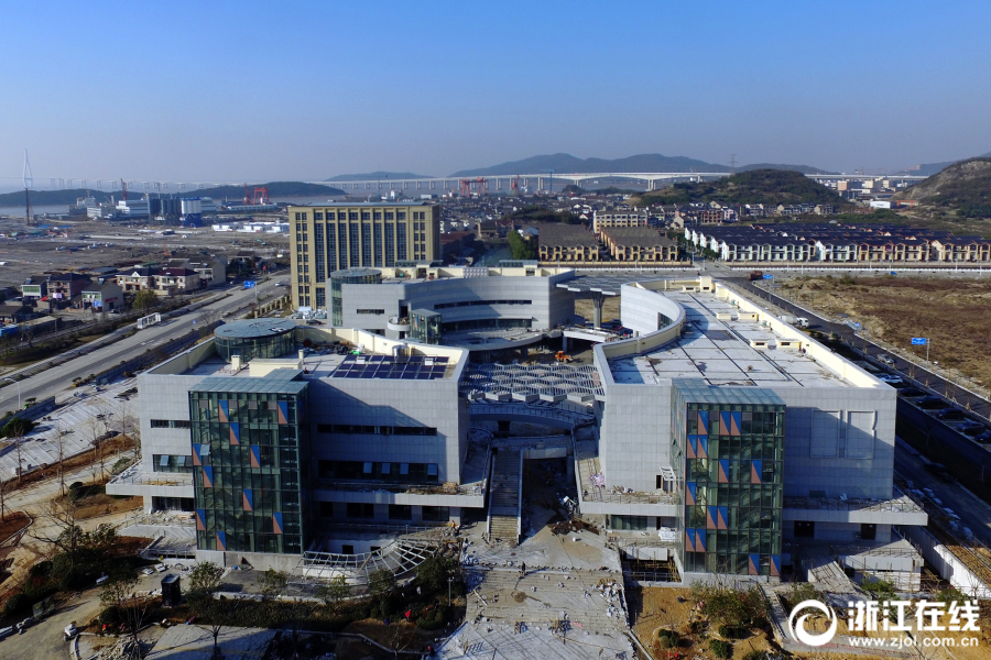 舟山金塘岛文化中心将成新地标