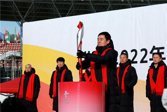 北京2022年冬奧會火炬展示活動（延邊站）在延吉舉行_fororder_2