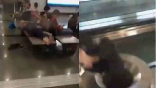 英媒:廈門機場"扔鞋門"視頻躥紅網絡 引爆中國網民