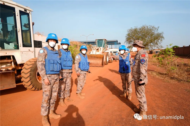 Tawagar inijiniya ta rundunar sojin kasar Sin wadda ke tabbatar da zaman lafiya a yankin Wau na kasar Sudan ta kudu ta shirya wani horon dakile hadarin da zai auku ba zato_fororder_4