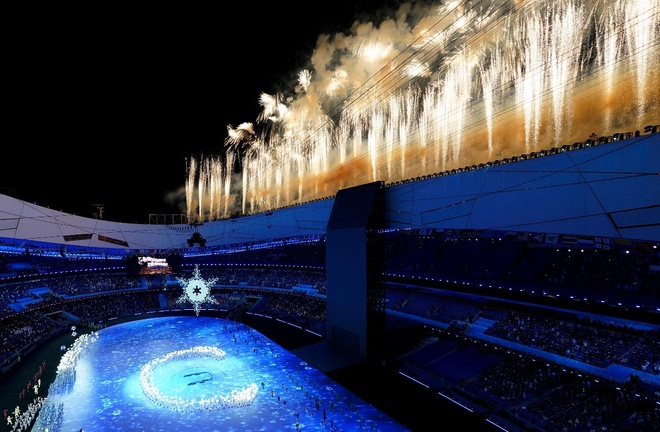 Espesyal na Olympic Cauldron, inihandog sa pagbubukas ng Beijing Winter Olympics_fororder_image023