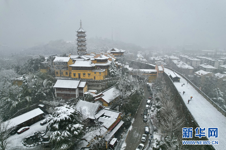 瑞雪兆金陵 虎年“开工雪”来啦