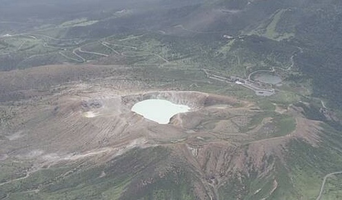 日本群马“白根山”观测到火山性微动