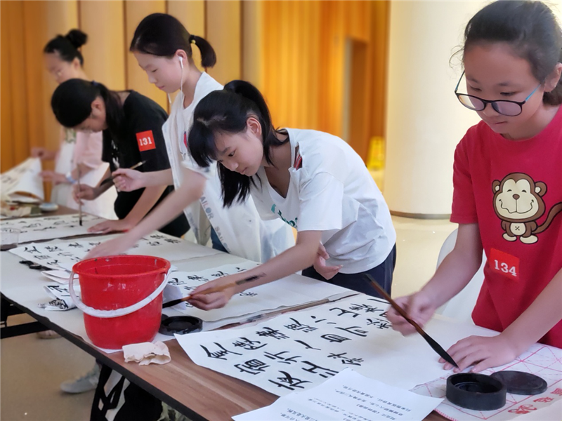 （供稿 教育圖文 三吳大地蘇州 移動版）2019“鹿城之星”首屆現場書畫大賽順利舉行