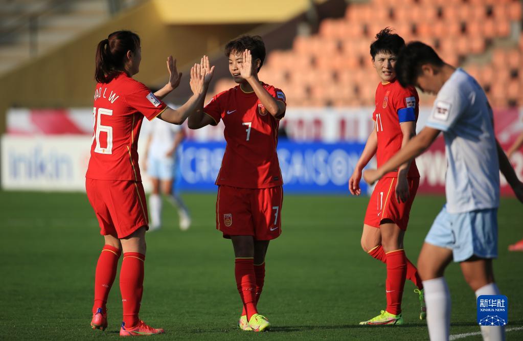 王霜獨中兩元 中國女足首戰輕取中國台北