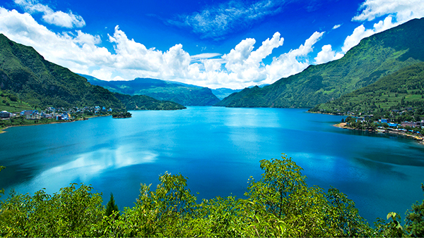 新春走基層｜涼山雷波馬湖：山雄水秀、湖光山色如一幅天然水墨畫_fororder_微信圖片_20220121113635