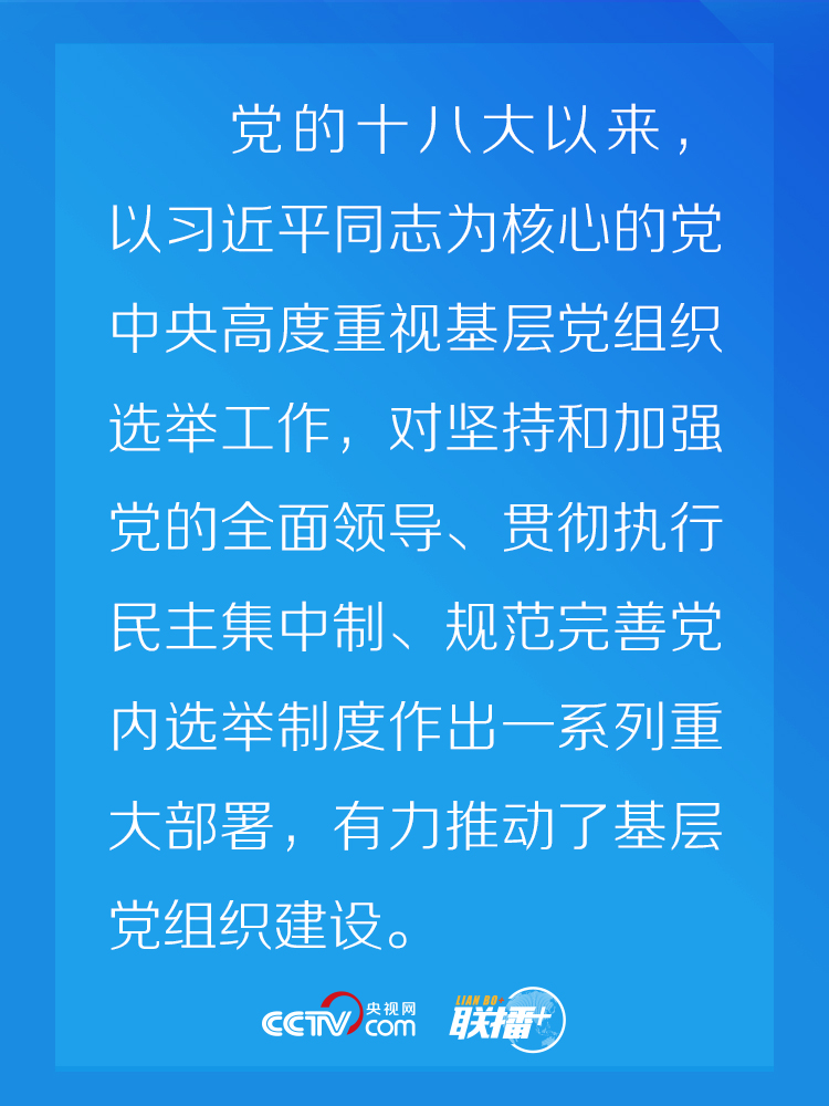 《中国共产党基层组织选举工作条例》