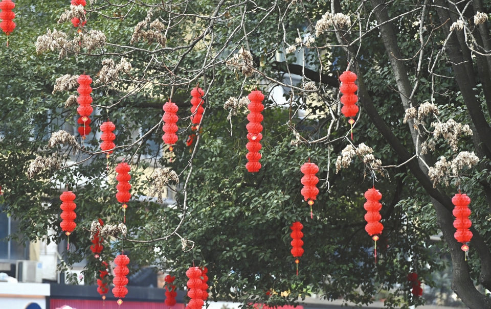 （中首）民俗专家袁庭栋：打铁花闹新春 舞得欢乐看得尽兴