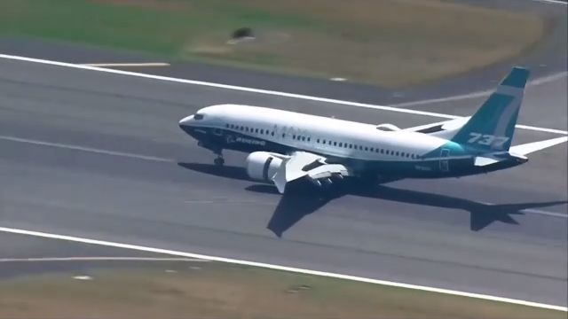 获准复飞迈出关键一步 波音737MAX客机开始认证飞行测试