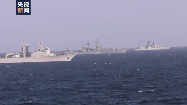 海军乌鲁木齐舰、太湖舰圆满完成中俄反海盗联合演习