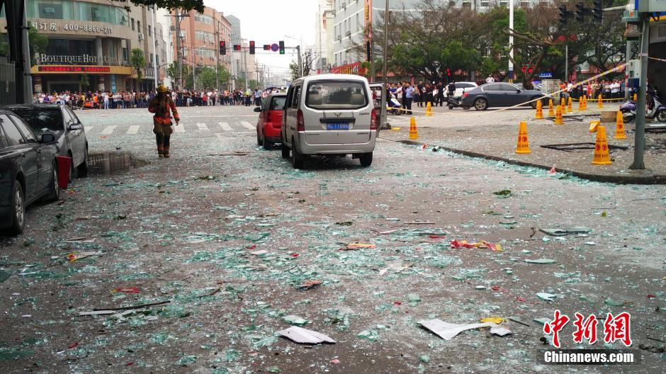 浙江温州一餐饮店发生煤气爆炸致六人受伤