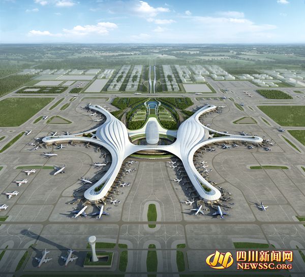 成都天府國際機場開工儀式舉行 預計2020年投用