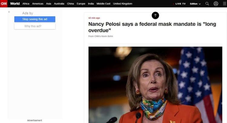 环球深观察丨全世界都看到了口罩的好 美国还等什么？！