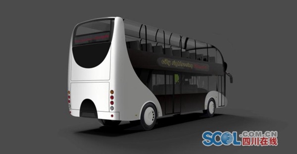 成都將開行雙層觀光巴士 你來投票選外觀和線路