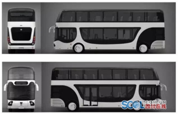 成都將開行雙層觀光巴士 你來投票選外觀和線路