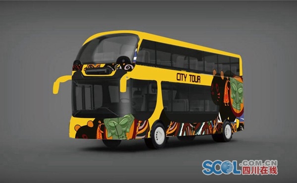 成都將開行雙層觀光巴士 你來投票選外觀和線路