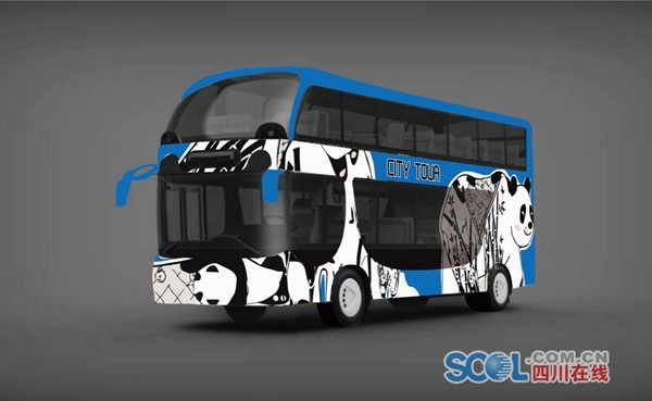 成都將開行雙層觀光巴士 你來投票選外觀和線路