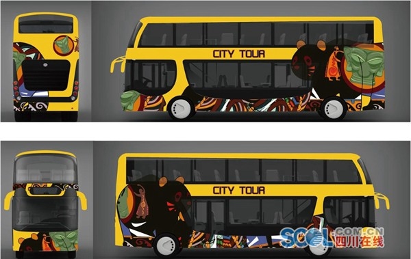 成都將開行雙層觀光巴士 你來投票選外觀和線路