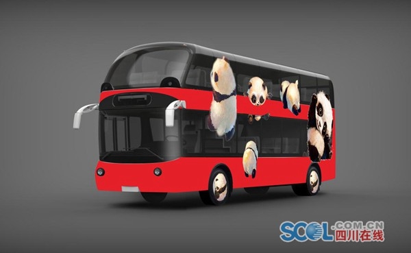 成都將開行雙層觀光巴士 你來投票選外觀和線路